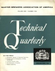 Technical Quarterly  Volume one number two 1964